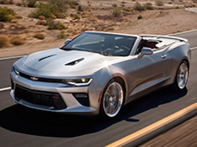 Новый Camaro Convertible показан на день раньше